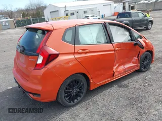 2018 Honda Fit Sport with VIN 3HGGK5G69JM725094, listed as a IAAI auction lot 41833358 with 80,293 mi miles and . Bid and sale history available at DreamBid. Image 4.