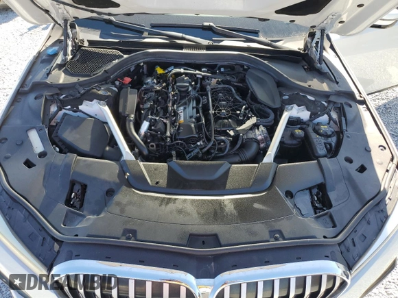 2020 BMW 7 Series 740i with VIN WBA7T2C0XLCD24332, listed as a Copart auction lot 43615885 with 0 mi miles and Clean Title. Bid and sale history available at carsss.com. Image 11.