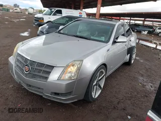 2008 Cadillac CTS RWD w/1SB with VIN 1G6DV57V080180774, listed as a IAAI auction lot 41754403 with 122,466 mi miles. Bid and sale history available at carsss.com. Image 2.