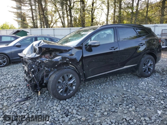 2024 Kia Sportage SX-Prestige with VIN KNDPXCDGXR7132125, listed as a Copart auction lot 55395565 with Not provided miles and Salvage title. Bid and sale history available at DreamBid. Image 1.
