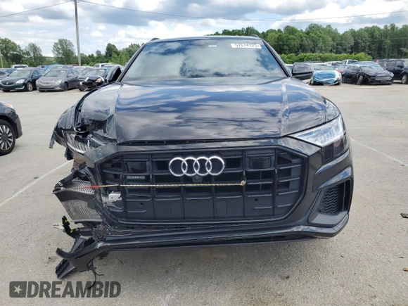 2020 Audi Q8 Prestige z VIN WA1FVAF16LD005292, wystawiony jako Copart lot #57674325 z przebiegiem 62 874 mil mil oraz Szkoda całkowita • Salvage title. Historia ofert i sprzedaży dostępna na DreamBid. Obrazek 5.