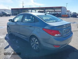 2017 Hyundai Accent SE with VIN KMHCT4AE3HU373698, listed as a IAAI auction lot 41817336 with 1 mi miles. Bid and sale history available at carsss.com. Image 3.