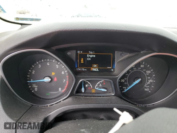 2016 Ford Focus SE with VIN 1FADP3F21GL404723, listed as a Copart auction lot 54428245 with 174,176 mi miles and Non repairable. Bid and sale history available at DreamBid. Image 9.