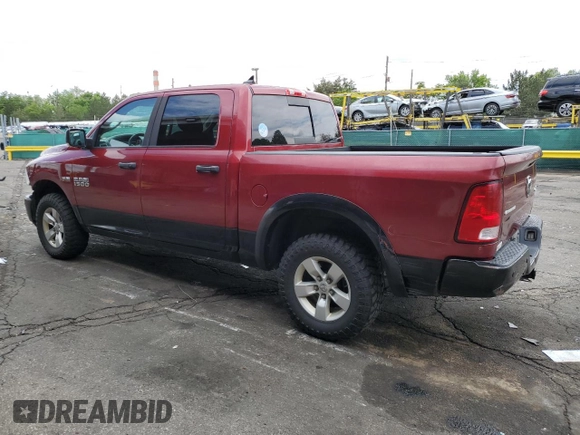 2015 Ram 1500 Big Horn with VIN 1C6RR7LT1FS671631, listed as a Copart auction lot 58530775 with Not provided miles and Salvage title. Bid and sale history available at DreamBid. Image 2.