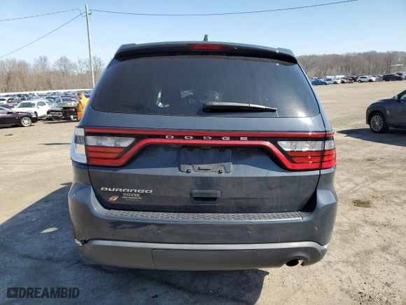 2018 Dodge Durango SXT with VIN 1C4RDJAG6JC386307, listed as a Copart auction lot 48639195 with 40,043 mi miles and Salvage Title. Bid and sale history available at carsss.com. Image 6.