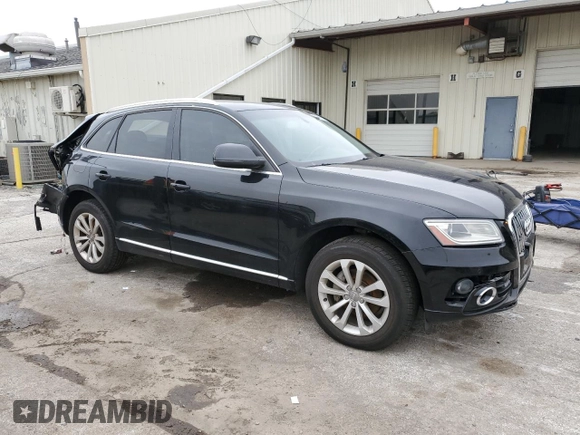 2013 Audi Q5 Premium Plus with VIN WA1LFAFP4DA051243, listed as a Copart auction lot 51866855 with 145,017 mi miles and Salvage Title. Bid and sale history available at carsss.com. Image 4.