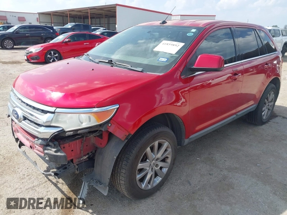2011 Ford Edge Limited with VIN 2FMDK3KC8BBA78155, listed as a IAAI auction lot 41859892 with 89,696 mi miles. Bid and sale history available at carsss.com. Image 17.