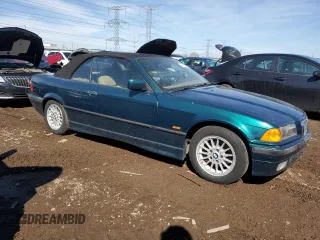 1997 BMW 3-Series 328IC with VIN WBABK8324VET99078, listed as a Copart auction lot 48022865 with 79,589 mi miles and Clean Title. Bid and sale history available at carsss.com. Image 4.