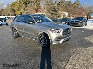 2022 Mercedes-Benz GLE with VIN 4JGFB5KB0NA627391, listed as a Copart auction lot 43425495 with 85,249 mi miles and Clean Title. Bid and sale history available at carsss.com. Image 1.