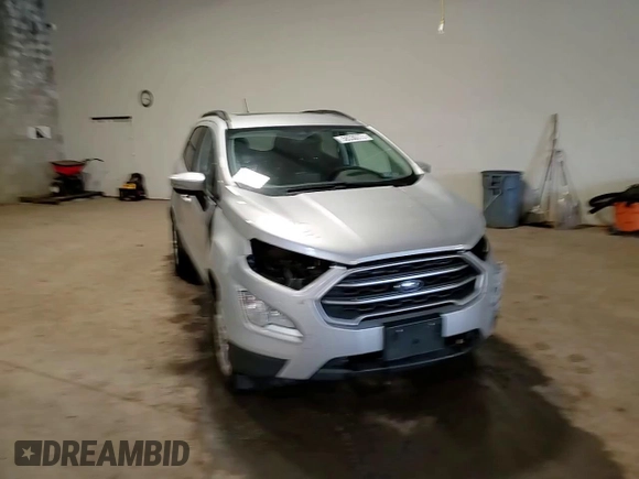 2021 Ford EcoSport SE with VIN MAJ6S3GL0MC402777, listed as a Copart auction lot 58030075 with 33,496 mi miles and Salvage title. Bid and sale history available at DreamBid. Image 15.