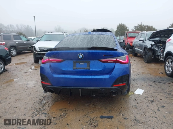 2023 BMW 4 Series 430i with VIN WBA63AV01PFP62872, listed as a IAAI auction lot 41575065 with 25,943 mi miles and . Bid and sale history available at DreamBid. Image 16.