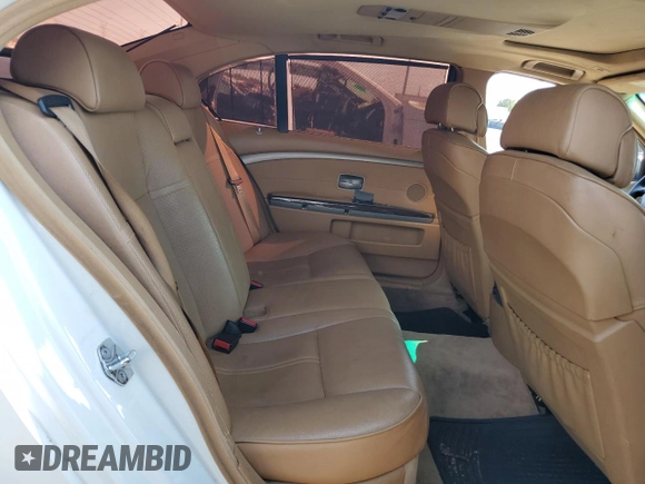 2007 BMW 7 Series 750Li with VIN WBAHN83567DT67074, listed as a Copart auction lot 71559024 with 177,475 mi miles and Clean Title. Bid and sale history available at carsss.com. Image 10.