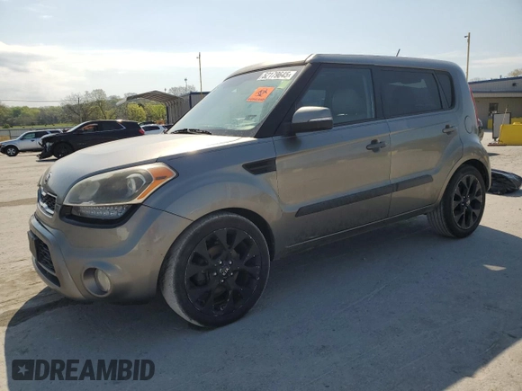 2013 Kia Soul + with VIN KNDJT2A66D7496977, listed as a Copart auction lot 52179645 with 161,440 mi miles and Salvage Title. Bid and sale history available at DreamBid. Image 1.