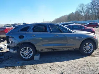 2018 Jaguar F-Pace 25t Prestige with VIN SADCK2FXXJA326749, listed as a IAAI auction lot 41292506 with 34,643 mi miles and . Bid and sale history available at DreamBid. Image 14.