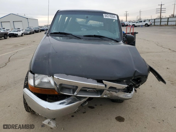 2000 Ford Ranger XLT with VIN 1FTYR11X9YPA15805, listed as a Copart auction lot 84316554 with 87,942 mi miles and Salvage Title. Bid and sale history available at carsss.com. Image 5.