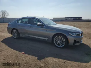 2023 BMW 5 Series 530i xDrive with VIN WBA13BJ0XPWY17065, listed as a Copart auction lot 50660805 with 0 mi miles and Salvage Title. Bid and sale history available at carsss.com. Image 4.