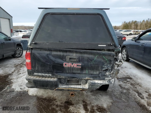 2016 GMC Sierra 1500 with VIN 1GTV2LEC3GZ399271, listed as a Copart auction lot 46484625 with 177,976 mi miles and Salvage Title. Bid and sale history available at carsss.com. Image 6.
