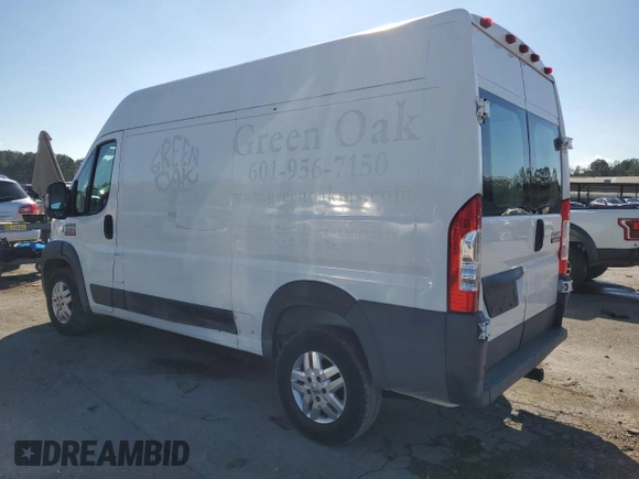 2014 Ram ProMaster Cargo with VIN 3C6TRVBGXEE103684, listed as a Copart auction lot 80323234 with 114,908 mi miles and Salvage Title. Bid and sale history available at DreamBid. Image 2.