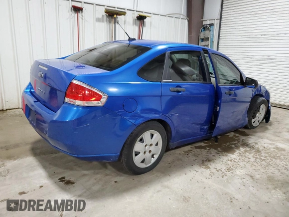 2010 Ford Focus S with VIN 1FAHP3EN1AW290306, listed as a Copart auction lot 52053585 with 54,068 mi miles and Salvage Title. Bid and sale history available at carsss.com. Image 3.
