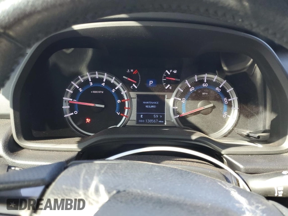 2016 Toyota 4Runner Limited with VIN JTEBU5JR2G5331064, listed as a Copart auction lot 49734745 with 138,567 mi miles and Salvage Title. Bid and sale history available at DreamBid. Image 9.