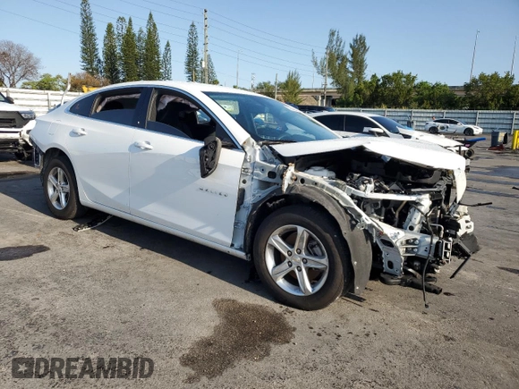 2023 Chevrolet Malibu LS with VIN 1G1ZC5STXPF116714, listed as a Copart auction lot 52254395 with Not Provided miles and Clean Title. Bid and sale history available at DreamBid. Image 4.
