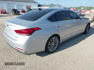 2015 Hyundai Genesis 3.8L z VIN KMHGN4JE9FU064472, wystawiony jako IAAI lot #41032816 z przebiegiem 81 949 mil mil oraz . Historia ofert i sprzedaży dostępna na DreamBid. Obrazek 4.