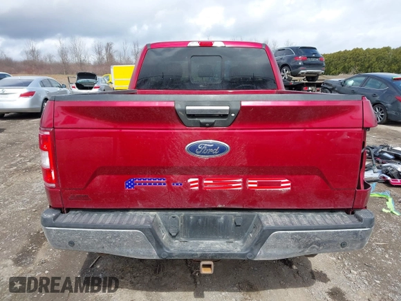 2018 Ford F-150 XL z VIN 1FTFX1E5XJFB66587, wystawiony jako IAAI lot #41870713 z przebiegiem 72 991 mil mil oraz . Historia ofert i sprzedaży dostępna na DreamBid. Obrazek 17.