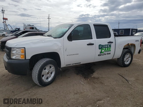 2013 Chevrolet Silverado 1500 with VIN 3GCPKPE74DG144482, listed as a Copart auction lot 50518485 with 125,830 mi miles and Salvage Title. Bid and sale history available at DreamBid. Image 1.