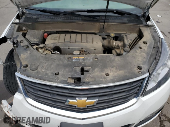 2017 Chevrolet Traverse LS with VIN 1GNKVFKD8HJ248068, listed as a Copart auction lot 64090465 with 119,230 mi miles and Salvage title. Bid and sale history available at DreamBid. Image 12.
