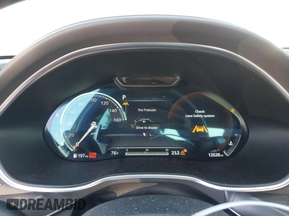 2023 Genesis G80 2.5T with VIN KMTGA4SC1PU166008, listed as a Copart auction lot 79831594 with 12,628 mi miles and Salvage Title. Bid and sale history available at DreamBid. Image 9.