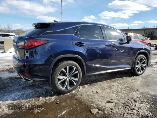 2022 Lexus RX with VIN 2T2HZMDA2NC324949, listed as a Copart auction lot 45947725 with 0 mi miles and Salvage Title. Bid and sale history available at carsss.com. Image 3.
