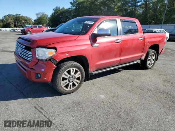 2016 Toyota Tundra 4WD Truck Platinum with VIN 5TFAW5F11GX541916, listed as a Copart auction lot 72920683 with 146,488 mi miles. Bid and sale history available at carsss.com. Image 1.