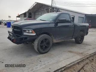 2015 Ram 1500 Tradesman with VIN 3C6JR6AG3FG517393, listed as a Copart auction lot 82751494 with 105,215 mi miles and Salvage title. Bid and sale history available at DreamBid. Image 1.