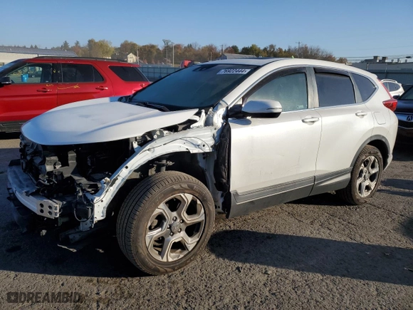 2019 Honda CR-V EX-L with VIN 2HKRW2H8XKH673122, listed as a Copart auction lot 76922444 with 0 mi miles and Salvage Title. Bid and sale history available at carsss.com. Image 1.
