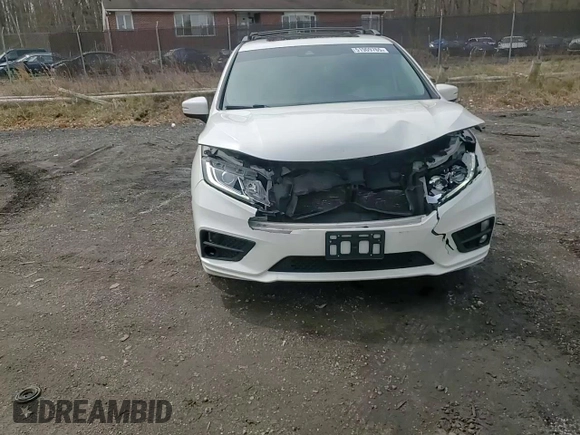 2018 Honda Odyssey EX-L with VIN 5FNRL6H79JB096121, listed as a Copart auction lot 51909765 with 157,150 mi miles and Salvage Title. Bid and sale history available at carsss.com. Image 12.