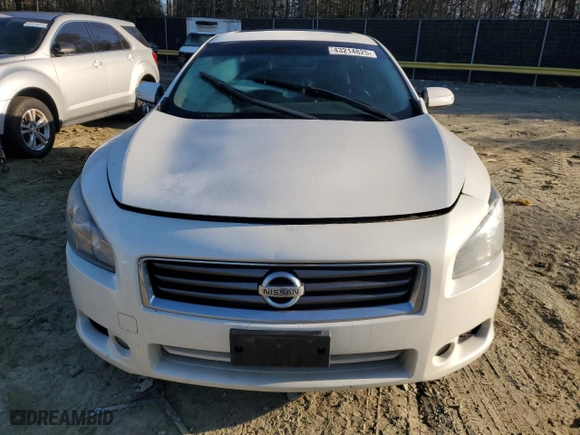 2014 Nissan Maxima 3.5 SV w/Sport Pkg with VIN 1N4AA5AP8EC478317, listed as a Copart auction lot 43214825 with 0 mi miles and Salvage Title. Bid and sale history available at carsss.com. Image 5.