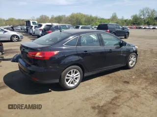 2017 Ford Focus SE with VIN 1FADP3F22HL280351, listed as a Copart auction lot 52134975 with 43,476 mi miles and Salvage Title. Bid and sale history available at carsss.com. Image 3.