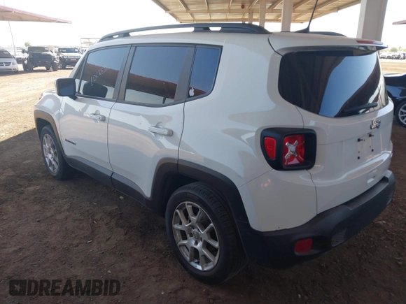 2020 Jeep Renegade Latitude with VIN ZACNJABB7LPL10827, listed as a IAAI auction lot 42606672 with 149,110 mi miles and . Bid and sale history available at DreamBid. Image 3.
