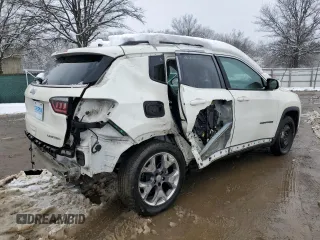 2021 Jeep Compass Limited with VIN 3C4NJCCB8MT531294, listed as a Copart auction lot 44973825 with 127,566 mi miles and Salvage Title. Bid and sale history available at carsss.com. Image 3.