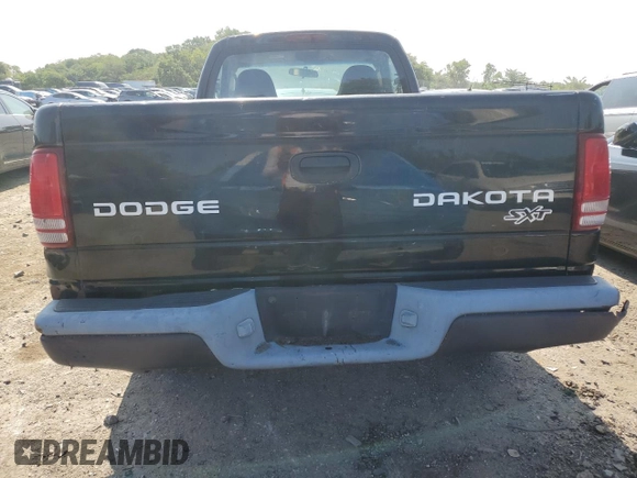 2004 Dodge Dakota with VIN 1D7GG16K14S588841, listed as a Copart auction lot 68306394 with Not Provided miles and Salvage Title. Bid and sale history available at DreamBid. Image 6.