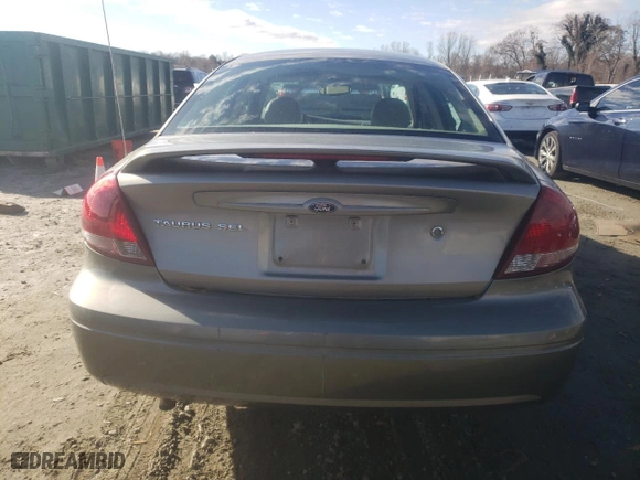 2004 Ford Taurus SEL Deluxe with VIN 1FAFP56S54G162639, listed as a Copart auction lot 85060924 with 190,701 mi miles and Salvage Title. Bid and sale history available at carsss.com. Image 6.