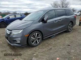 2018 Honda Odyssey Elite with VIN 5FNRL6H9XJB098123, listed as a Copart auction lot 48237955 with 85,261 mi miles and Salvage Title. Bid and sale history available at carsss.com. Image 1.