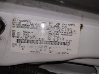 2012 Ford Focus SE с VIN 1FAHP3F21CL301085, выставлен на аукционе IAAI как лот 42321328 с пробегом 157 818 миль миль и . История ставок и продаж доступна на DreamBid. Изображение 9.