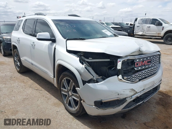2017 GMC Acadia Denali z VIN 1GKKNPLS0HZ163792, wystawiony jako IAAI lot #41888835 z przebiegiem 106 438 mil mil oraz . Historia ofert i sprzedaży dostępna na DreamBid. Obrazek 1.