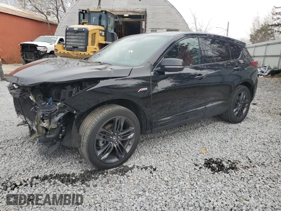 2022 Acura RDX w/A-Spec Package with VIN 5J8TC2H62NL008830, listed as a Copart auction lot 77151874 with 16,267 mi miles and Salvage Title. Bid and sale history available at carsss.com. Image 1.