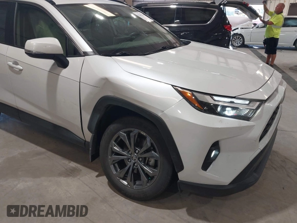 2023 Toyota RAV4 Hybrid XLE Premium with VIN JTMB6RFV2PD089104, listed as a IAAI auction lot 42645439 with 43,535 mi miles and . Bid and sale history available at DreamBid. Image 6.