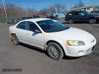 2002 Chrysler Sebring LX with VIN 1C3EL46X72N298405, listed as a IAAI auction lot 41707487 with 147,576 mi miles. Bid and sale history available at carsss.com. Image 1.