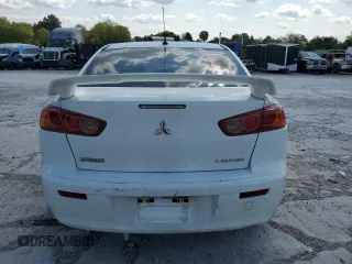 2008 Mitsubishi Lancer GTS with VIN JA3AU86U28U012588, listed as a Copart auction lot 71644484 with 158,345 mi miles and Salvage Title. Bid and sale history available at carsss.com. Image 6.