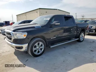 2022 Ram 1500 Lone Star with VIN 1C6RREFG4NN202176, listed as a Copart auction lot 52035575 with 175,473 mi miles and Salvage title. Bid and sale history available at DreamBid. Image 1.
