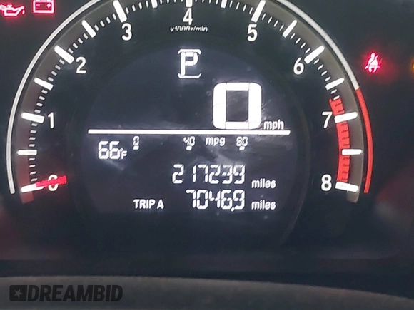 2018 Honda Civic LX with VIN 2HGFC2F53JH605760, listed as a IAAI auction lot 42032200 with 217,239 mi miles and . Bid and sale history available at DreamBid. Image 16.